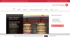 Desktop Screenshot of budismo-madrid.org