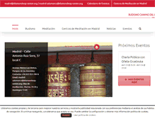 Tablet Screenshot of budismo-madrid.org